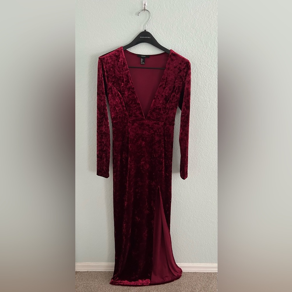 Forever 21 velvet gown